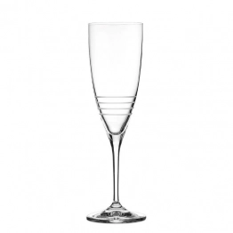 Σετ 6τμχ Ποτήρι Σαμπάνιας Κρυστάλλινο 220ml 85 Capolavoro