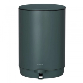 Καλάθι Απορριμμάτων Μεταλλικό 5lt Mind Dark Green Sealskin 800064