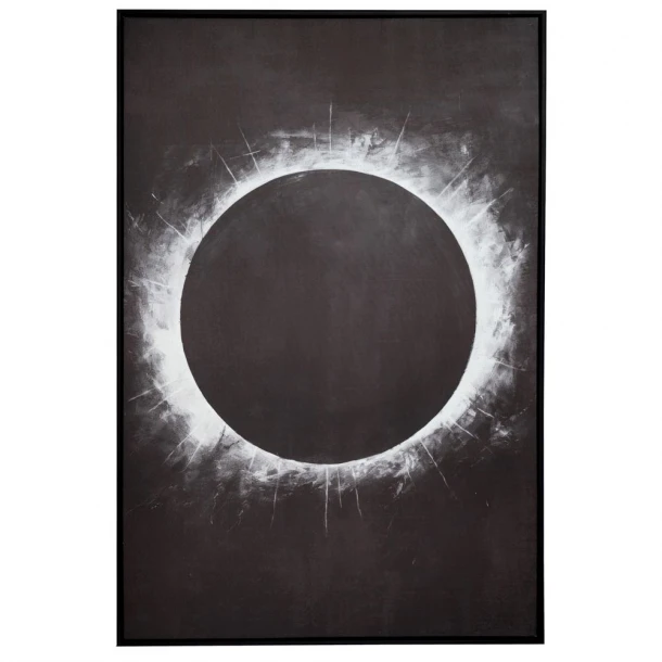 Πίνακας Ασημοτυπία Καμβάς Eclipse 83x123εκ. iliadis 89161