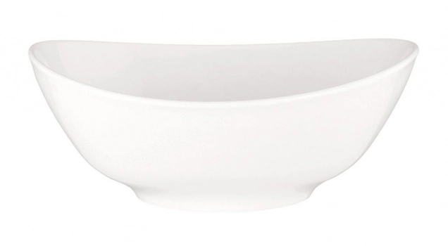 Μπωλ Σερβιρίσματος Πορσελάνης Meran Λευκό ESPIEL 21x18x8εκ. 001.004419K2
