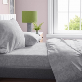 Σεντόνια Σετ 4 τεμ Polycotton King Size Shadow 21 240X270 Light Grey DimCol