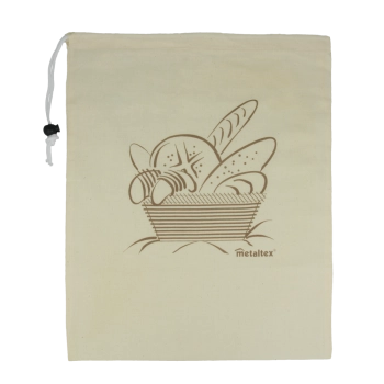 Σάκος Ψωμιού Υφασμάτινος METALTEX 34x43εκ. 16-239243