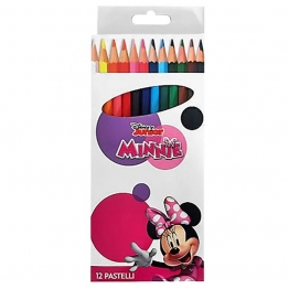 Ξυλομπογιές Σετ 12τμχ Minnie Disney 60-845