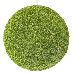 Χριστουγεννιάτικη Μπάλα Polyfoam Glitter Λαχανί 25εκ. iliadis 83558