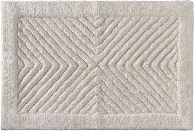 Ταπέτο Μπάνιου Βαμβακερό Mozaik Perla 40x60εκ. Guy Laroche