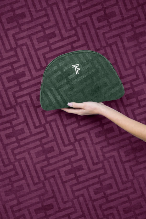 Νεσεσέρ Polyester/Polyamide 26x17εκ. Icon Verde Feel and Touch