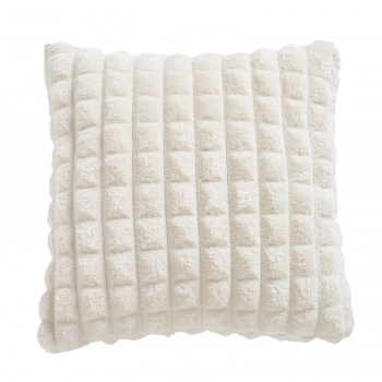 Διακοσμητική Μαξιλαροθήκη 40x40εκ. Polyester 1386 White Das Home