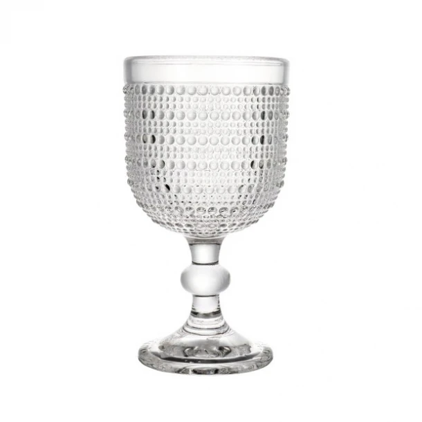 Σετ Ποτήρια Κρασιού 6τμχ Γυάλινα Rando Clear 250ml CRYSPO TRIO 52.405.54