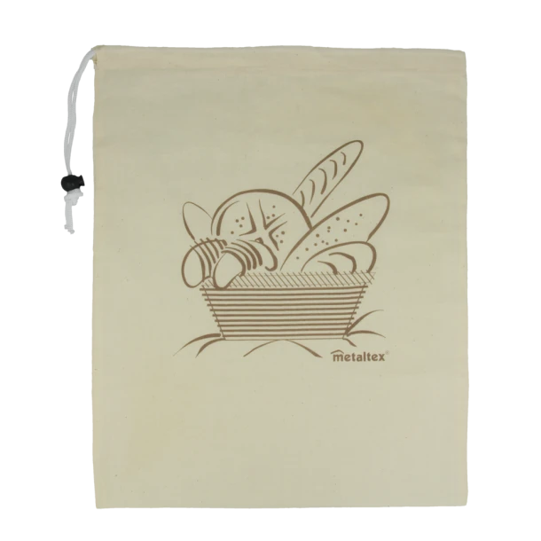 Σάκος Ψωμιού Υφασμάτινος METALTEX 34x43εκ. 16-239243