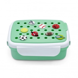 Φαγητοδοχείο Με Charms Bento Πράσινο Melii MEL27610