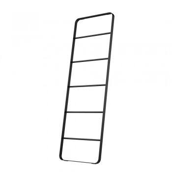 Σκάλα Κρεμάστρα Επιδαπέδια Μεταλλική Μαύρη 50x3,5x155εκ. Brix Sealskin 362474620