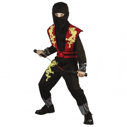 Στολή Παιδική Κόκκινος Νίντζα (4-6 ετών ) Carnavalista 3-157