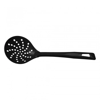 Κουτάλα Τρυπητή 36εκ. Μαύρη Nylon Professional EL0002474N