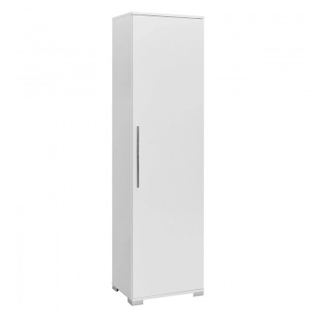 Στήλη Diamond1 pakoworld λευκό gloss 50x35x187εκ