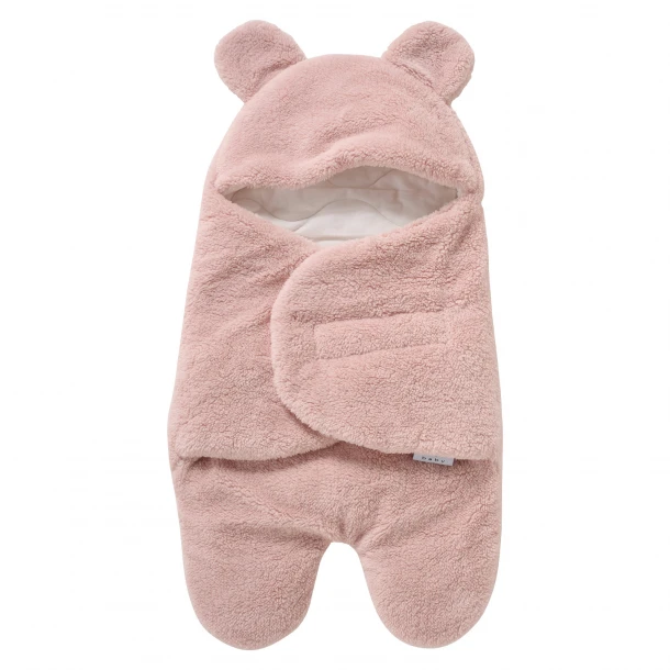 Υπνόσακος Fleece 80x85εκ. Relax 4910 Ροζ Das Baby