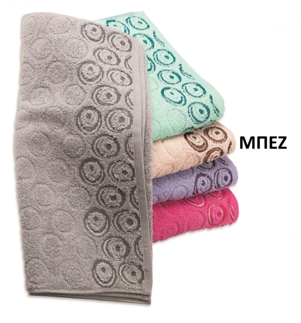 Πετσέτα Βαμβακερή Ζακάρ Μεμονωμένη Σώματος 70x140εκ. Zero Twist Ουρανία Μπεζ DimCol