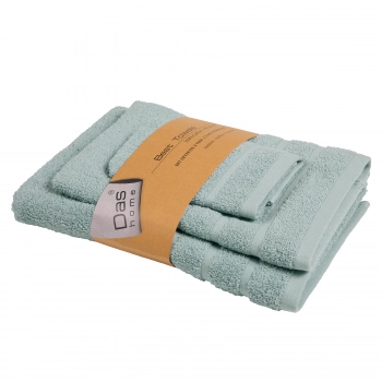 Σετ Πετσέτες 3τμχ Βαμβακερές Best 0703 Mint Das Home