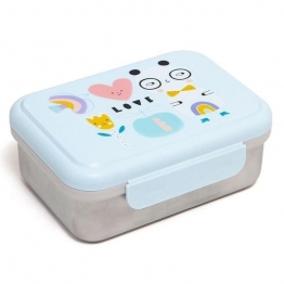 Lunchbox Ανοξείδωτο Panda Love 17x13x6,5εκ. Petit Monkey PTM-LB26