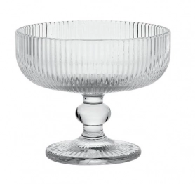 Σετ Μπωλ Παγωτού 6τμχ Γυάλινα Noris Clear 300ml CRYSPO TRIO 52.505.23