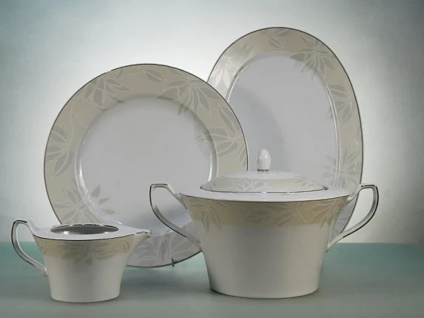Σερβίτσιο Φαγητού Σετ 20τμχ Πορσελάνης Leaves CRYSPO TRIO 42.264.31