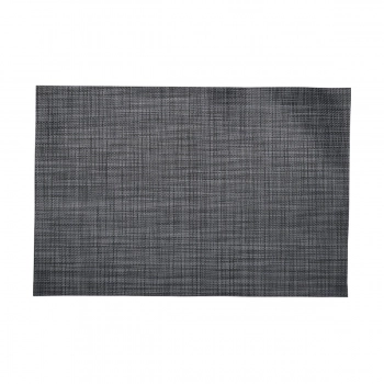 Σουπλά PVC-Polyester Μαύρο Mesh 45x30εκ. Estia 07-32449