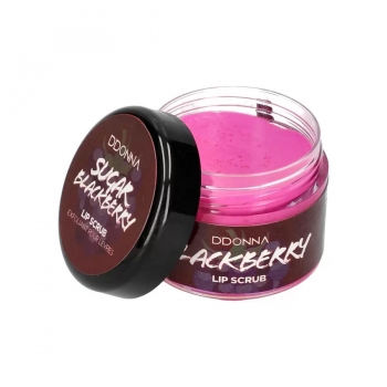Lip Scrub Exclusive sugar kiss 20gr blackberry DDONNA Cosmetics 12407-blackberry