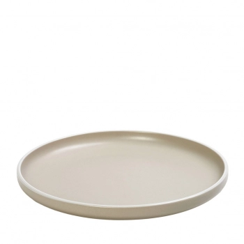 Πιάτο Ρηχό Φαγητού Stoneware Μπεζ Mood Nordic Step ESPIEL 27,3x27,3x3,5εκ. ATA125K6