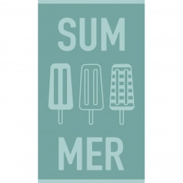 Πετσέτα Θαλάσσης Βαμβακερή Velour Aqua 70x120εκ. Summer Melinen 20004887