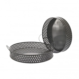 Δίσκος Σερβιρίσματος Σετ 2τμχ Μεταλλικός Γκρι iliadis Φ31x6εκ., Φ26x5εκ. 85638