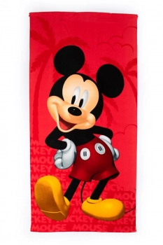 Πετσέτα Θαλάσσης Παιδική Microfiber 70x140εκ. Mickey 27 Red Disney DimCol