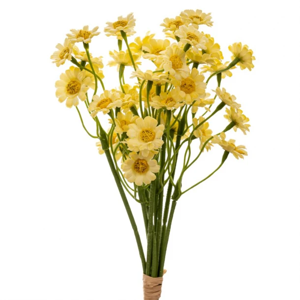 Μπουκέτο Με Μαργαρίτες Ανοιχτό Κίτρινο 27εκ. iliadis 90477