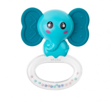 Kουδουνίστρα Μασητικό Ελεφαντάκι akuku A0450