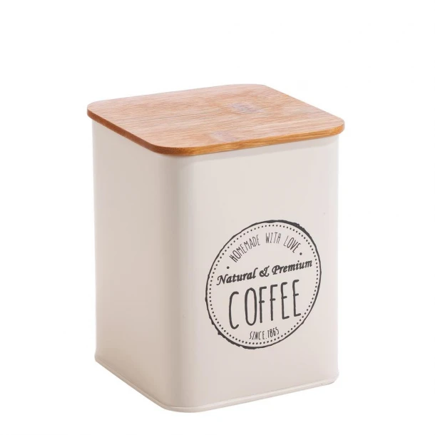 Βάζο Καφέ Μεταλλικό Μπεζ-Ιβουάρ 10x10x13,5εκ. Oriana Ferrelli CLG500310CBE