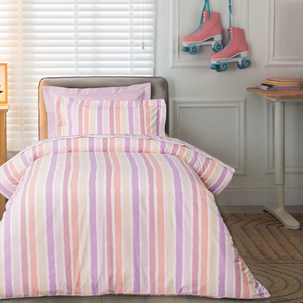 Πάπλωμα Polycotton Παιδικό Μονό 160x240εκ. Multicolor 4990 Das Kids