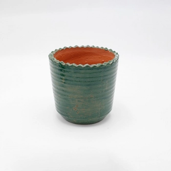 Κασπώ Κεραμικό Πράσινο 11x10,5εκ. ESTHETI 819-00491