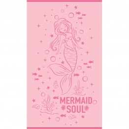 Πετσέτα Θαλάσσης Βαμβακερή Velour Pink 70x120εκ. Ariel Melinen 20004883