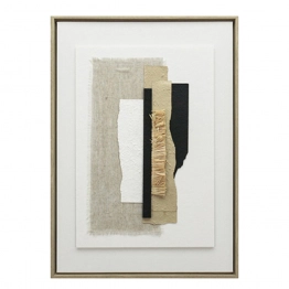 Πίνακας Χειροποίητος Σε Καμβά Mdf-Ps Plastic Πολύχρωμος ESPIEL 50x2,9x70εκ. FAL421