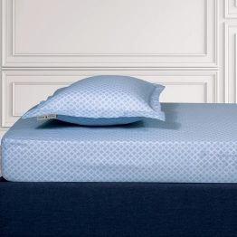 Σεντόνι Μεμονωμένο Polycotton Μονό Με Λάστιχο 100x200+35εκ. Loft 2511 Μπλε Greenwich Polo Club