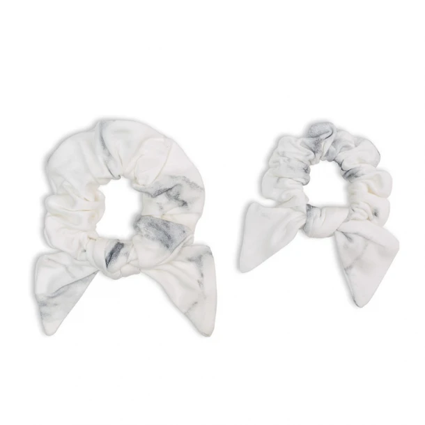 Mommy & Me Scrunchies Bamboo Marble Lulujo LJ260