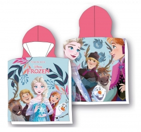 Πόντσο Παιδικό Microfiber 50x100εκ. Frozen 27 Sky Blue Disney DimCol