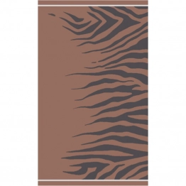 Πετσέτα Θαλάσσης Βαμβακερή Velour Brown 86x160εκ. Tiger Melinen 20004878