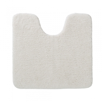Ταπέτο Λεκάνης Αντιολισθητικό Polyester 57x60εκ. Cosima Off-White Sealskin 800635