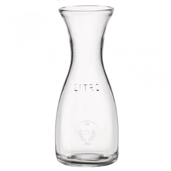 Καράφα Γυάλινη Διάφανη 1lt-10,8x26,1εκ. Misura Bormioli Rocco BR00184179