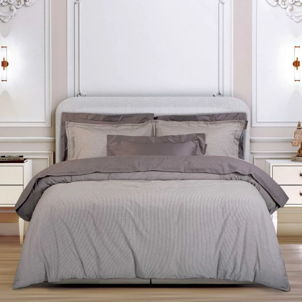 Σετ Σεντόνια Βαμβακερά King 250x270εκ. Essential 2295 Grey Greenwich Polo Club