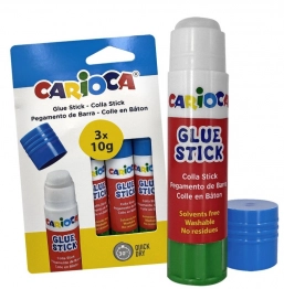 Σετ Κόλλα Στικ 3τμχ 10g CARIOCA 19-180