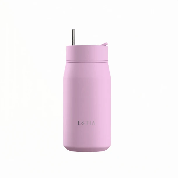 Θερμός-Ποτήρι Ανοξείδωτο Lavender Lens Save The Aegean Estia 360ml 01-42813