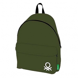 Τσάντα Πλάτης Ανατομική  Χακί 30x17x41εκ. benetton 50-3349