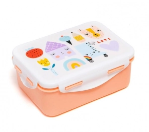 Lunchbox Πλαστικό Skate house 17x13x6,5εκ. Petit Monkey PTM-LB28