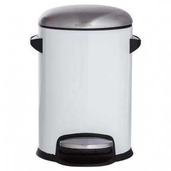 Καλάθι Απορριμάτων Ανοξείδωτο 3lt Cosmic White Sealskin 362392410