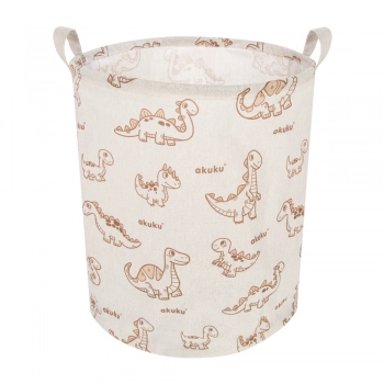 Καλάθι Αναδιπλούμενο 37x43εκ./43lt Δεινοσαυράκια akuku A0694